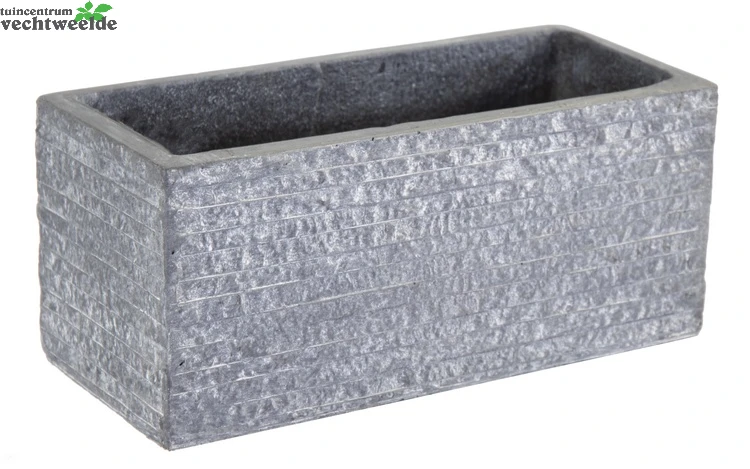 Balkonbak Utah L40b17h17cm Grijs 1 Balkonbak Utah L40b17h17cm Grijs