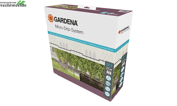 Gardena Mds Start Set Struik/haag 25m 1 Gardena Mds Start Set Struik/haag 25m