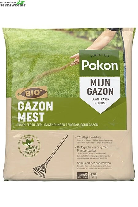 Pokon Bio Gazonmest 125 M2 1 Pokon Bio Gazonmest 125 M2