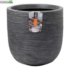 Pot Bol Waste Rib D35h34 Terrazzo