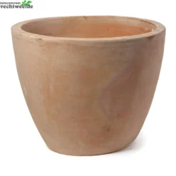 Pot Egg D40h33cm Whitewash