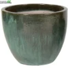 Pot Egg D41h33cm Groen