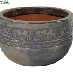 Pot Egg Laag Glazuur D57h37 Blw