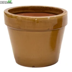 Pot Glazuur Basic D38h30cm Geel