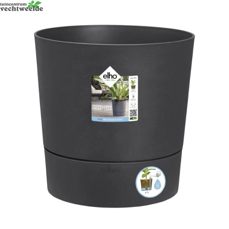Elho Pot Greenville Sens Aq C D35cm Hgrs 1 Elho Pot Greenville Sens Aq C D35cm Hgrs