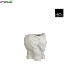 Pot L27.50b22h26cm Beige