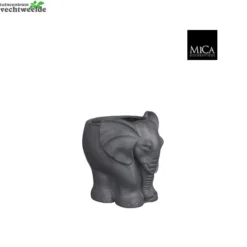 Pot L27.50b22h26cm Grijs