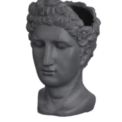 Pot Roman L27b25h38cm D.grijs