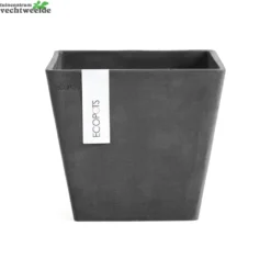 Pot Rotterdam Dnkrgrijs L20b20cm