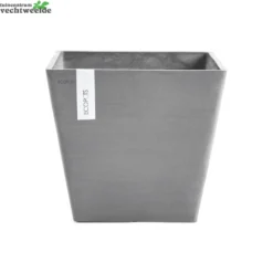 Pot Rotterdam Grijs L30b30h27cm