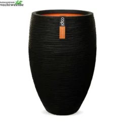Vaas Eleg Deluxe Rib Nl D40h60 Zwart