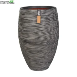 Vaas Eleg Deluxe Rib Nl D56h84 Antraciet